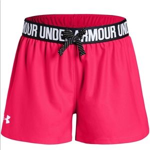 Under Armour Big Girls Play Up Shorts
